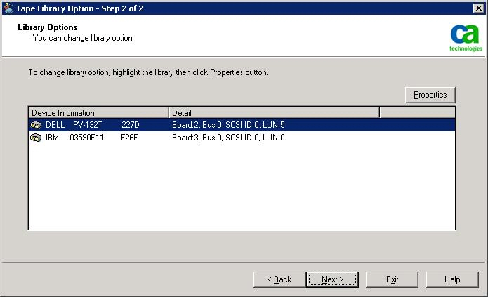 设备管理器。 要更改存储库设置，请从列表中选择设备，然后单击“属性”。
