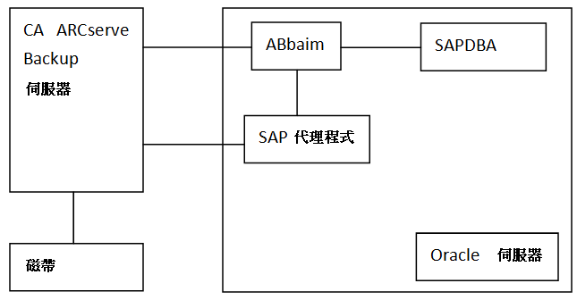 SAP 遠端備份