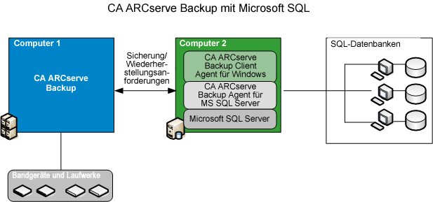 Der Agent für SQL Server wird auf dem gleichen Rechner mit SQL Server installiert