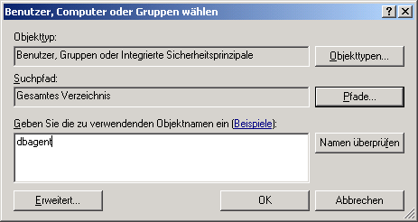 Benutzer, Computer oder Gruppen auswählen