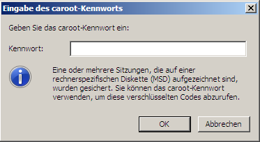 Caroot-Kennwort