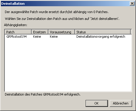 APM--Uninstall Dialog