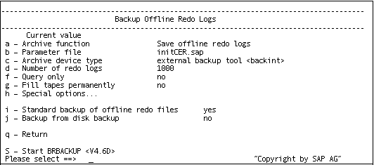 Redo Log Backup