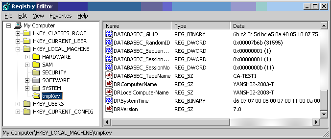 Registry File