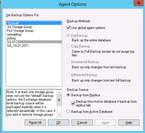 default db options apply to all database options