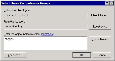 Select Users, Computers or Groups
