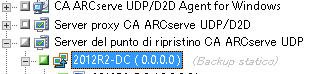 Backup statico