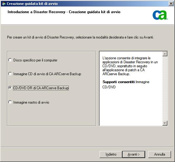 BSBAB---CA ARCserve Backup DR CD/DVD optionscr-drow