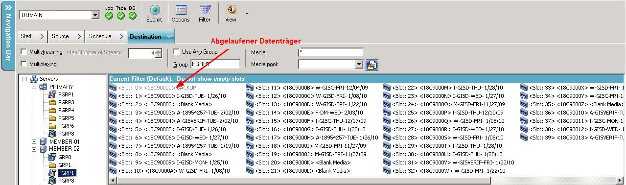 Gerätemanager Der markierte Datenträger ist abgelaufen.