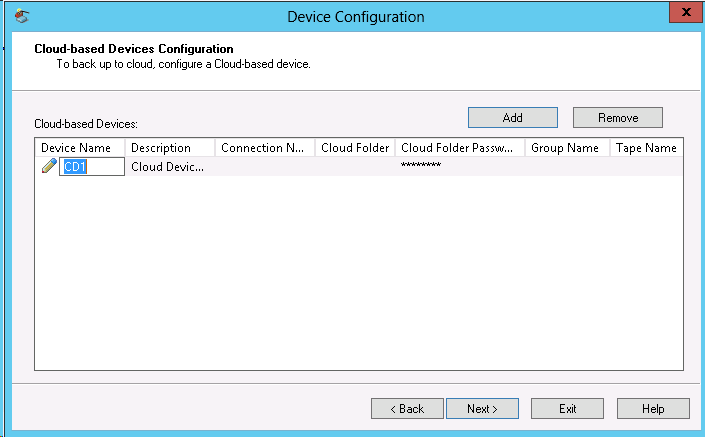 Add Cloud-based Device