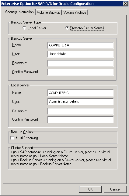 Arcserve Backup For Windows Enterprise Option For Sap R 3 For Oracle