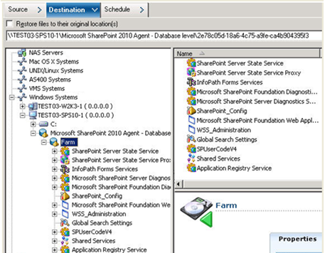 Arcserve Backup For Windows Agent For Microsoft Sharepoint Server