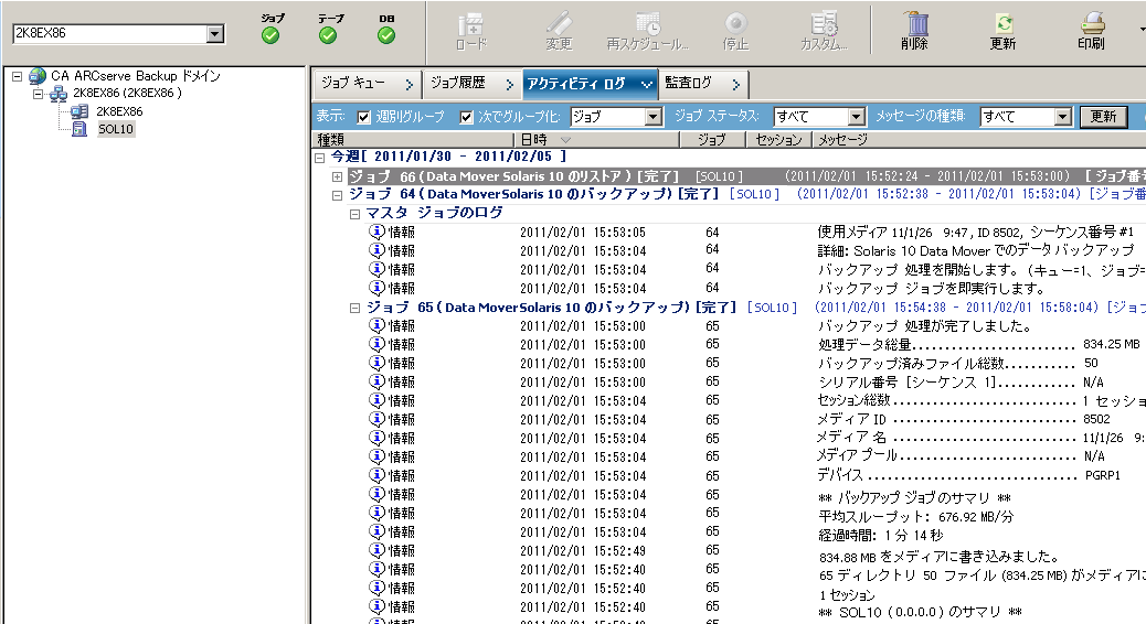 Ca Arcserve Backup For Windows Unix Linux Data Mover