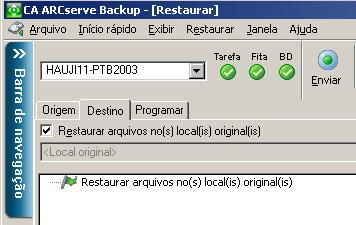 Caminho de destino em nível de documento