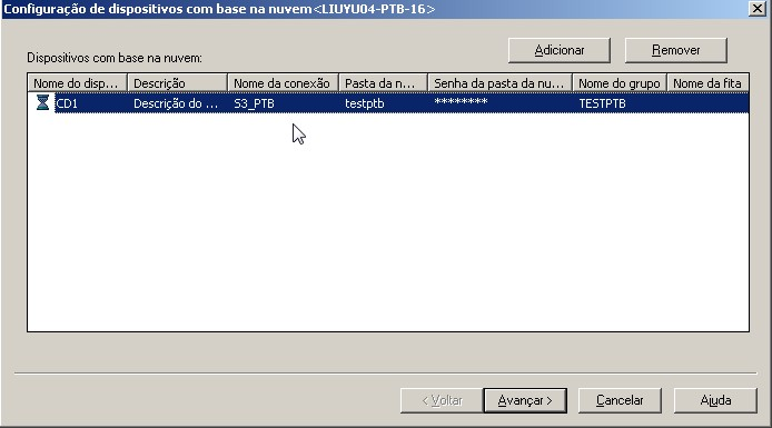 Adicionar dispositivos com base na nuvem