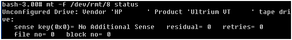 Sintaxe da linha de comando em plataformas UNIX: sintaxe para detectar todos os dispositivos st disponíveis.