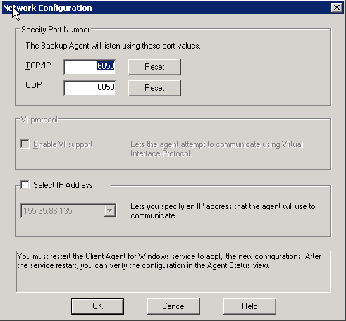 network configuration