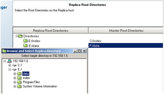 Replica DDD paths.