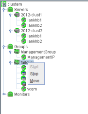NEC Cluster Manager Screen