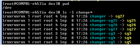 RHEL changers