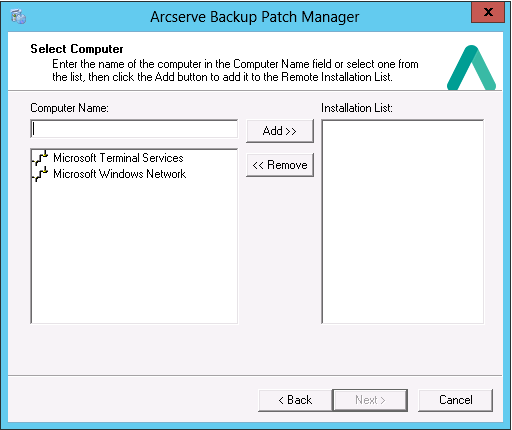Select Computer Type