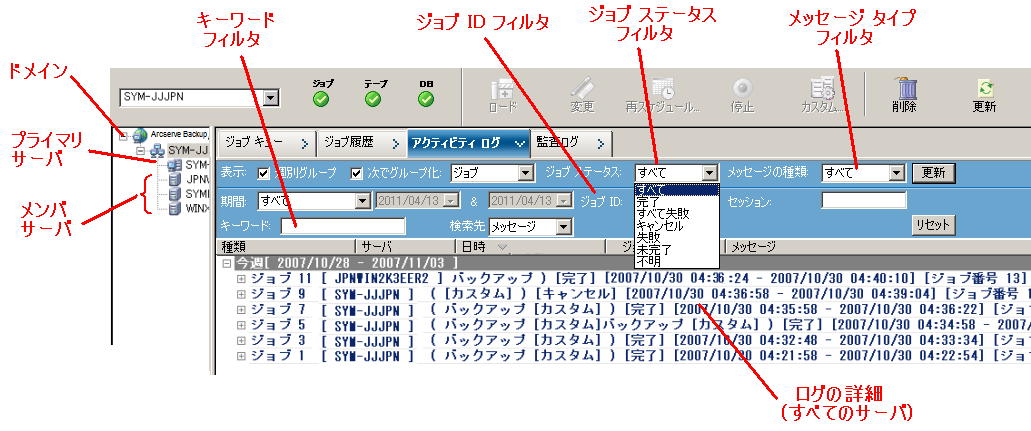 Illustration:Activity Log - Centralized Logging.