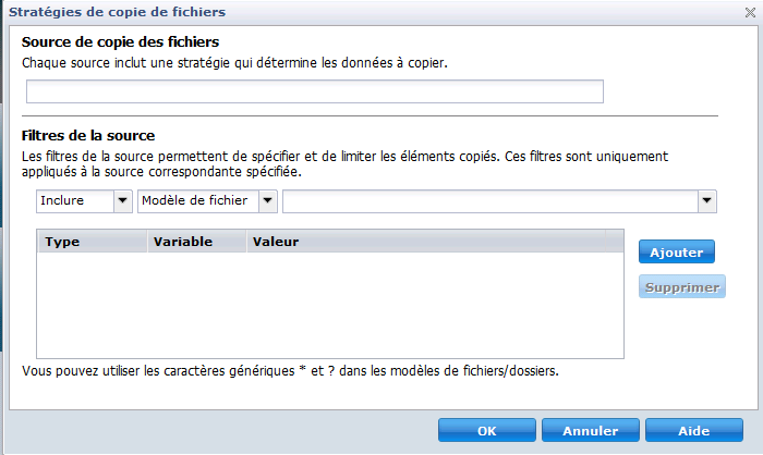 Ajout de copie des fichiers