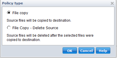 Add File Copy Policy Type