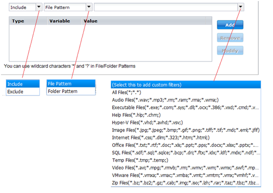 File Copy Source Filters