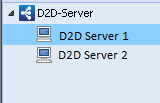 Dieses Diagramm zeigt den Bereich "D2D-Server" an