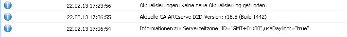 Aktualisierungen wurden erfolgreich installiert
