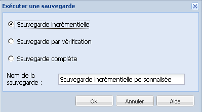 Sauvegarder