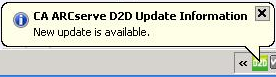 D2D APM - Tray Icom - Update Available
