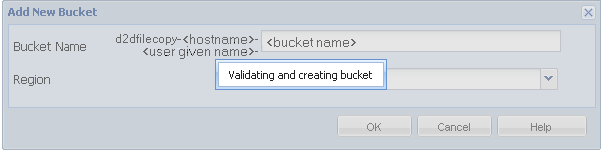 Cloud Configuration - New Bucket 2