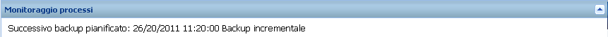 Monitoraggio processi - Non espanso