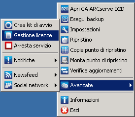 Licenza icona accesso rapido