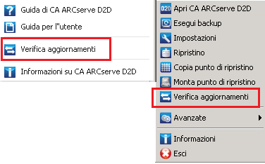 Verifica aggiornamenti