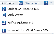 Menu Guida