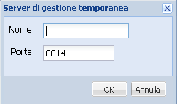 Preferenze - Aggiornamento automatico - Aggiungi server