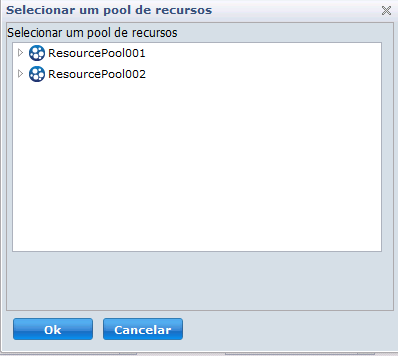Restauração - VM diferente - Pool de Recursos - novo