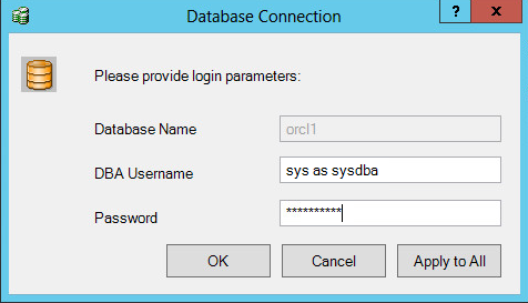 oracle db login