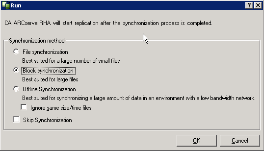run dialog opens