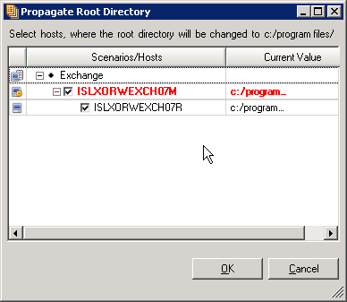 Propagate root directories