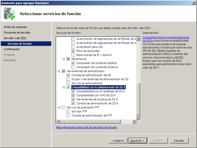 Asistente IIS: 3
