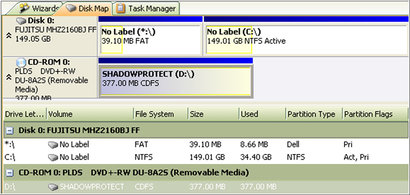 Disk Map