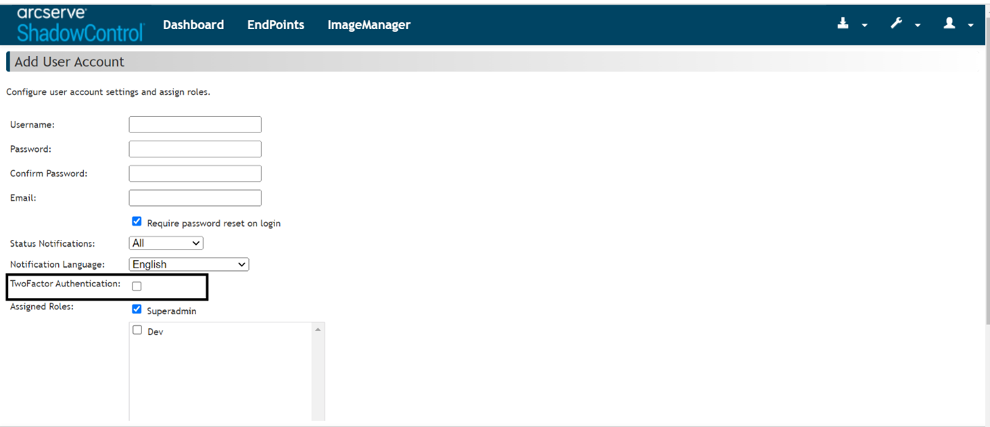 Adding Two-Factor Authentication (2FA)