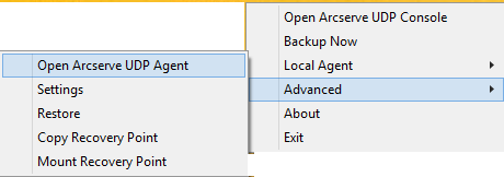 When the Arcserve UDP Agent (Windows) is managed by console and not protected in a plan