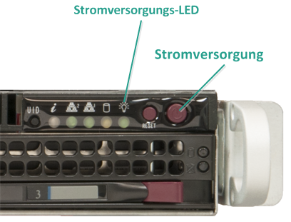 Steuerelemente der UDP Appliance