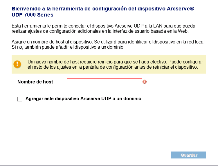 Guia Del Usuario De Arcserve Udp Appliance W