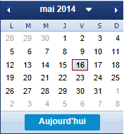 Calendrier - Point de récupération